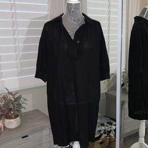 Diana Von Furstenberg shift dress black